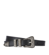 THE KOOPLES THIN LEATHER BELT