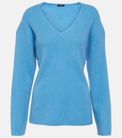 Joseph Cashmere Jumper In Blue