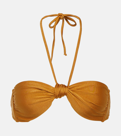 Bananhot X Revolve Pinki Bikini Top In Brown