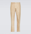 Tom Ford Beige Military Trousers In Sand