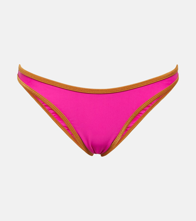 Bananhot Sienna Triangle Bikini Bottoms In Hot Pink