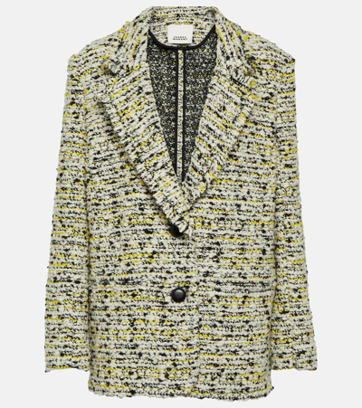 Isabel Marant Etiennega Wool-blend Blazer In White