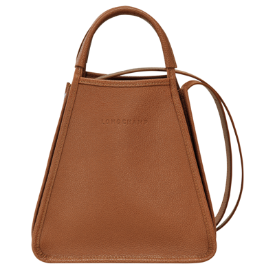 Longchamp Sac À Main S Le Foulonné In Caramel