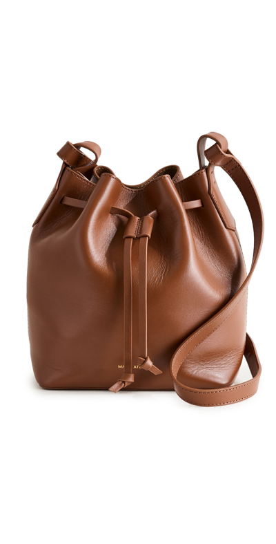Manu Atelier Mona Bucket Bag Camel One Size