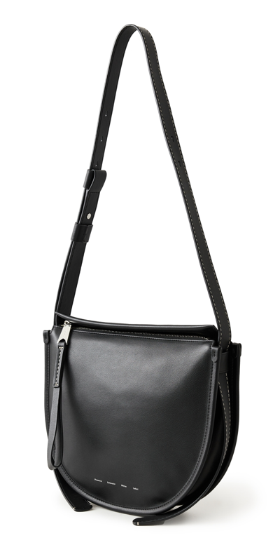 Proenza Schouler White Label Baxter Medium Shoulder Bag In Black