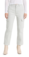 7 For All Mankind Cargo Logan Jeans Palegrey 25 In Palegrey