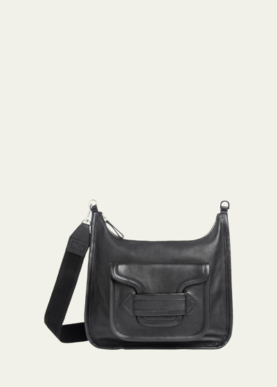 Pierre Hardy Alph Day Colorblock Zip Shoulder Bag In Black