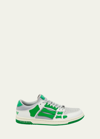 Amiri Skel Low-top Sneakers In White Black