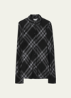 BURBERRY SIGNATURE CHECK BUTTON-FRONT SHIRT