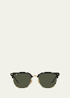 Ray Ban Ray-ban Womens Black Rb4416 New Clubmaster Propionate Sunglasses In Black