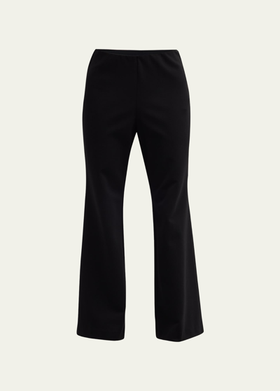 LAFAYETTE 148 REGENERATED PUNTO MILANO GATES ANKLE FLARE PULL-ON PANT