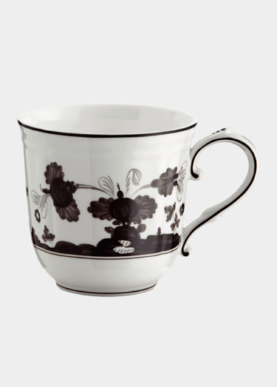 Ginori 1735 Oriente Italiano Mug, Albus In Black