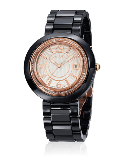 Alor Women's Cavo Diamond Watch In Black