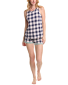 Honeydew Intimates 2pc All American Shortie Set In Twilight Check