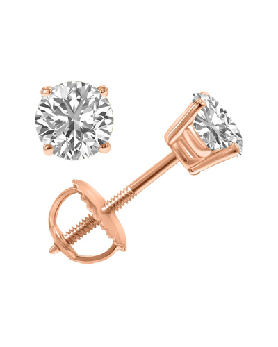 Diamond Select Cuts 14k Rose Gold Sselects 1.00 Ct. Tw. Diamond Studs