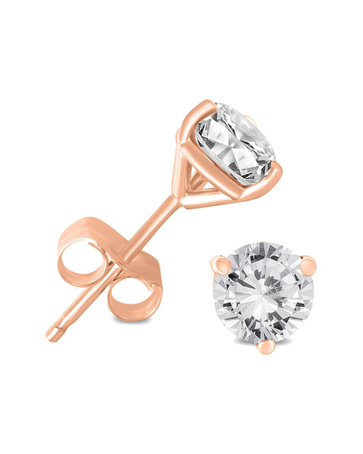Diamond Select Cuts 14k Rose Gold Sselects 0.50 Ct. Tw. Diamond Studs