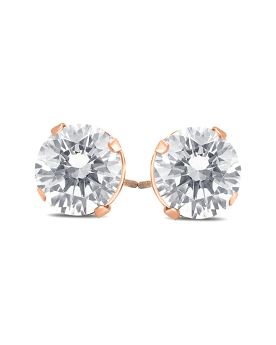 Diamond Select Cuts 14k Rose Gold Sselects 2.00 Ct. Tw. Diamond Studs