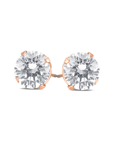 Diamond Select Cuts 14k Rose Gold Sselects 3.00 Ct. Tw. Diamond Studs