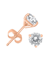 DIAMOND SELECT CUTS 14K ROSE GOLD 0.75 CT. TW. DIAMOND STUDS