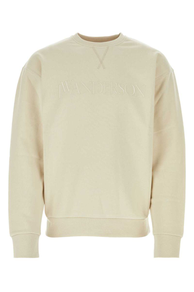 Jw Anderson Sweatshirts In Beige O Tan