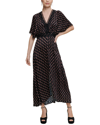 MAJE MAJE SILK WOVEN DRESS