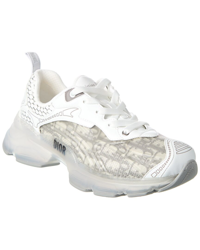 Dior Vibe Leather Sneaker In White