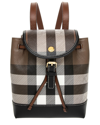 BURBERRY BURBERRY CANVAS & LEATHER MICRO BACKPACK