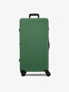 Calpak Hue Large Trunk Luggage In Emerald