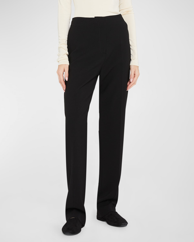 Tove Lucia Straight-leg Trousers In Black