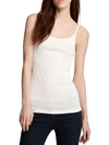 JOIE CORALINE WOMENS KNIT SCOOP NECK TANK TOP