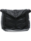 Steve Madden Bbrita Quilted Chain Handle Shoulder Bag In Black In Black