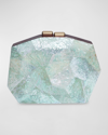 Rafe Meagan Shell Clutch Bag In Mint