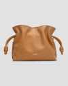 Loewe Flamenco Mini Clutch Bag In Napa Leather In Warm Desert