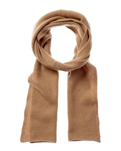 Portolano Cashmere Scarf In Brown