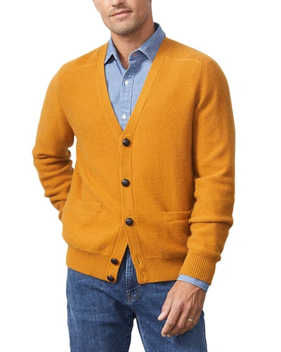 J.mclaughlin J. Mclaughlin Solid Clifton Angora & Wool-blend Sweater In Yellow
