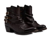 Eric Michael Women's Carlita Boot In Black Python In Brown