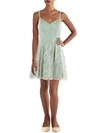 CITY STUDIO JUNIORS WOMENS MESH EMBELLISHED COCKTAIL AND PARTY DRESS