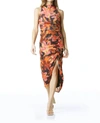 TART COLLECTIONS LEANNA DRESS IN BROMELIAD