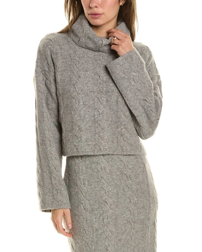 Bcbgmaxazria Wool-blend Sweater In Grey