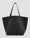 THE ROW XL PARK TOTE BAG IN SADDLE LEATHER