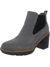 DR. SCHOLL'S SHOES FIRST CLASS WOMENS PADDED INSOLE ANKLE CHELSEA BOOTS