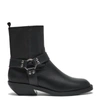 Silent D Claire Moto Boots In Black