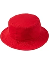 SUN + STONE MENS TWILL FITTED BUCKET HAT