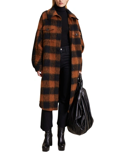 A.l.c A. L.c. Carter Coat In Brown