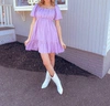 SWEET LOVELY BY JEN PLAY BY THE RULES DRESS IN LAVENDER
