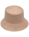 Eugenia Kim Jonah Wool Bucket Hat In Beige