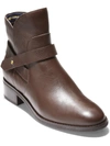 COLE HAAN WYLIE WOMENS LEATHER ANKLE BOOTIES