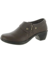 Easy Street Darcy Womens Faux Leather Embossed Shooties In Multi