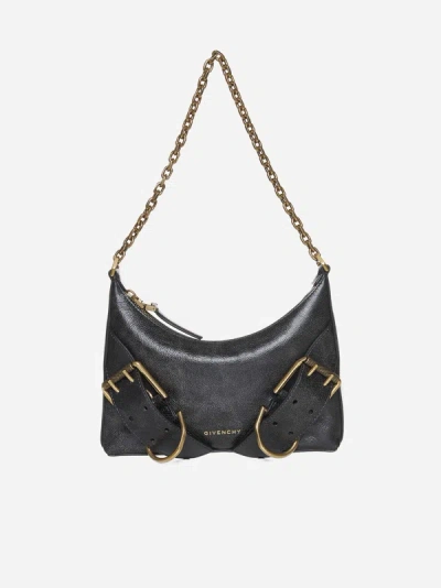 Givenchy Voyou Leather Chain Bag In Black