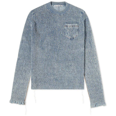Acne Studios Sweater Clothing In Aal Denim Blue